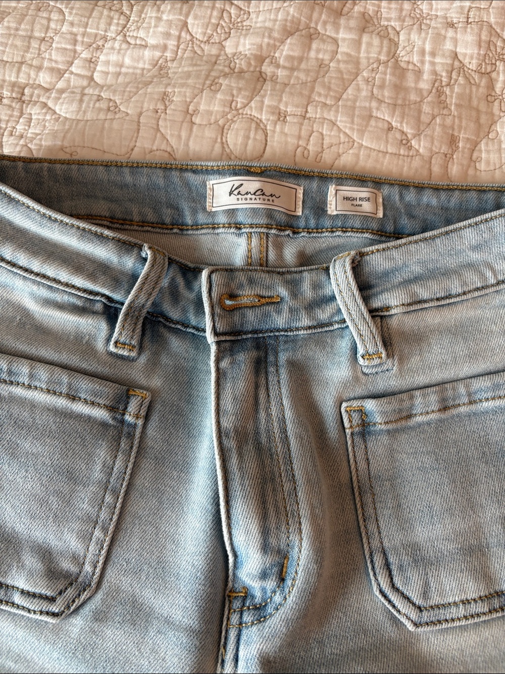 KanCan High-Rise Light Blue Wash Jeans 28